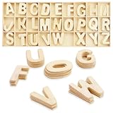 QianFenShi 130 Stück Holzbuchstaben 3cm,Holzbuchstaben...