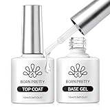 Born Pretty Top Coat Gel UV - No Wipe Super Top Coat Gloss Base Gel Kein...