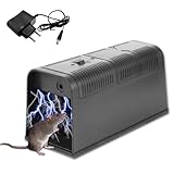 Elektrische Rattenfalle, Mausefalle Elektrisch, Extra Groß 5000V...