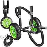 tectake® Transportwagen klappbar für Surfbrett, Transporter für Stand Up...