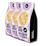 brotstoff - Bio-Freudentränen - 3 x NACHFÜLLPAKET, Brotbackmischung –...