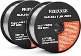 FEIFANKE Fülldraht Ohne Gas 0.8MM, 2KG - E71T-GS Universal Schweißdraht...