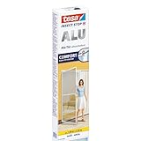 tesa Insect Stop ALU COMFORT Fliegengitter für Türen - Insektengitter mit...