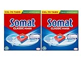 Somat Classic Power Spülmaschinen Tabs, 140 Tabs (2x 70 Tabs),...
