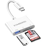 KiWiBiRD USB C Kartenleser, Micro SD auf Typ C Speicherkarten Adapter...