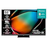 Hisense 55U8KQ Mini LED 4K ULED Smart TV - 139 cm (55 Zoll) Dolby Vision IQ...