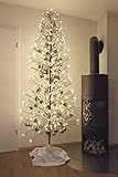 HiLight LED Weihnachtsbaum 180 cm braun - mit 296 warmweißen LEDs und...
