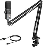 NearStream USB/XLR-Kondensatormikrofon, kompatibel mit Smartphones...