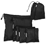 Navaris Koffer Packbeutel Set 7-teilig - 7X Schuhbeutel Wäschebeutel Reise...