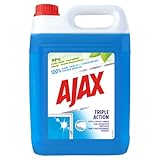 Ajax Glasreiniger 3-Fach Aktiv 5L - Kansiter zum einfachen Nachfüllen der...