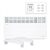 WARMTEC Elektroheizung 2000 W | Konvektor-Heizung mit WLAN-Steuerung,...