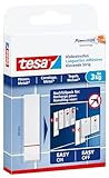 tesa Powerstrips Klebestreifen für Fliesen und Metall 3 kg - Doppelseitige...