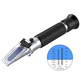 AUTOUTLET Salzgehalt Refraktometer, Automatische Temperaturausgleichung...