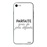 Evetane - Schutzhülle aus Hartglas kompatibel mit iPhone 6/6S –...