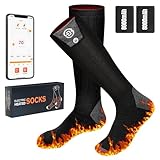 Beheizbare Socken 5v 8000mAh Wiederaufladbare Fußwärmer Warme Socken...