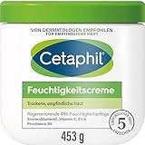 CETAPHIL Feuchtigkeitscreme, 453g, Für trockene, empfindliche Haut,...
