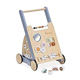 hauck Learn to Walk Skills – Holz Lauflernwagen für Babys ab 12 Monaten,...