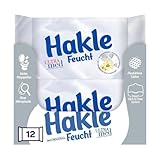 Hakle Feucht ULTRA med im 12er-Pack, 504 Tücher (12 x 42 Blatt),...