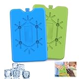 2 Stück Groß Kühlakkus, Kühlakkus für Kühltasche,Wiederverwendbare...