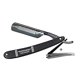 Dovo Rasiermesser 6/8' Carbonstahl Ebenholz 26830 + GRATIS Nagelknipser