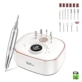 YaFex Nagelfräser Akku 35000 U/min, 12-in-1 Elektrisch Nagelfeile für...