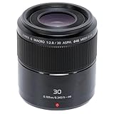 Panasonic H-HS030E LUMIX G Makro 30 mm F2.8 ASPH.Objektiv (O.I.S....