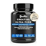 BOOSTIES Creatin Monohydrat Pulver 500 g (142 Tage) – Ultra Pure &...