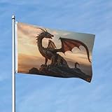 7,6 x 12,7 cm große Gartenflaggen für den Außenbereich – Himmel...