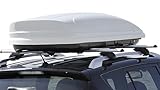 Dachbox 460 Liter Auto-Dachkoffer abschließbar VDP-MAA460 Weiss