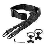 2-Punkt-Gewehrriemen mit Riemenauflage Verstellbarer Einzelpunkt-Sling,...