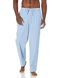 Amazon Essentials Herren Gewebte Pyjamahose, Gerade Geschnitten, Hellblau...