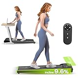 Walking Pad & Gehtrainer bis 6 km/h, 2 Steigungsstufen, 4 Programme,...