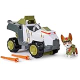 PAW PATROL Jungle Pups - Affen-Fahrzeug mit Tracker-Figur (Basis Fahrzeug),...