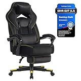 SONGMICS Gaming-Stuhl, Bürostuhl, Computerstuhl, ergonomisches Design, mit...