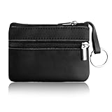 PLABBDPL Echt Leder Auto-Schlüssel Herren Schlüsseletui, Damen Keyring...