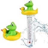 Schwimmendes Wasserthermometer, Schwimmbad Thermometer,...