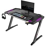 ULTRADESK Rocket | Computertisch Gaming-Schreibtisch mit XL-Pad,...