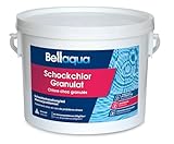 Bellaqua Chlor-Granulat Fix 3 kg - Chlorgranulat Pool Schnelldesinfektion,...