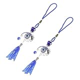 SOIMISS 2 Stück Blauer Evil Eye Anhänger aus Legierung Leichtes Kreatives...