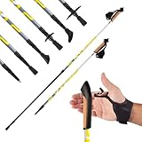 Nordic Walking Stöcke Premium White - hochwertige Qualität - Superleicht...