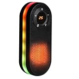 Heizlüfter mit Fernbedienung, 1000W Mini Keramik Heizlüfter mit Timer, 2...