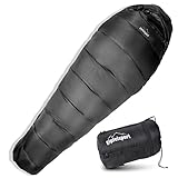 Gipfelsport Ultraleicht Schlafsack 3 Jahreszeiten [-10°C, 0°C] Ultralight...