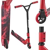 ArtSport Stunt Scooter Red Smoke - Trick Roller für Kinder & Jugendliche -...