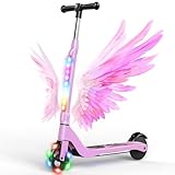 SISIGAD E Scooter Kinder für 6-10 Jahre, E Roller Kinder 5.3 Zoll...