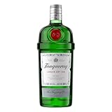 Tanqueray London Dry Gin, aromatischer Gin, 4-fach destilliert auf...