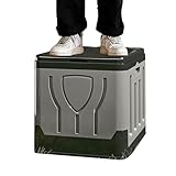 Campingtoilette – faltbarer großer Eimer mit Deckel – faltbare...