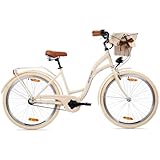 Goetze Style 26 Zoll Citybike, 17 Zoll Tiefeinsteiger Rahmen, 3-Gang...