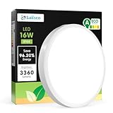 sailsco Deckenlampe LED Deckenleuchte Rund Klein Ø27cm-16W 3000K 3360LM...