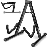 CAHAYA Gitarrenständer A-Frame faltbarer Gitarrenhalter stabil und tragbar...