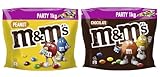 M&M'S 2 Packungen (2kg) Peanut 1kg & Chocolate 1kg - Süßigkeiten,...